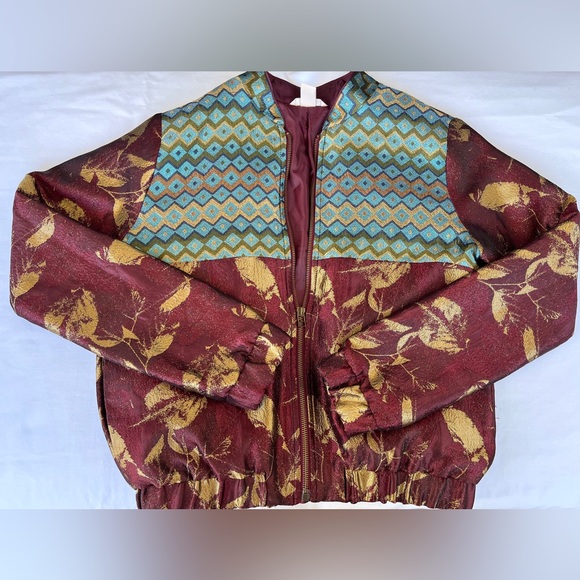 H&M | Metallic Patterned Jacket - Picture 7 of 16